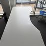 Electric Standing Desk 200x100cm, Spacious, Stable, Perfect for Dual Monitors Image 3