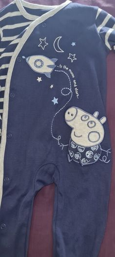 George Pig Babygrow and hat. New