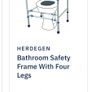 Disability toilet frame. Image 4
