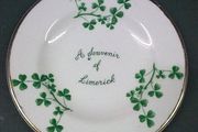 A Souvenir of Limerick Ireland Irish Arklow Pottery