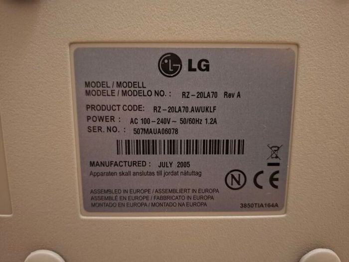 Lg 20" Lcd Tv/monitor