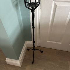 wrought iron candle holder