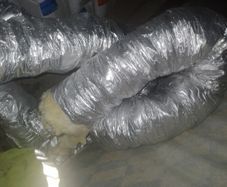 Flexable acoustic ducting