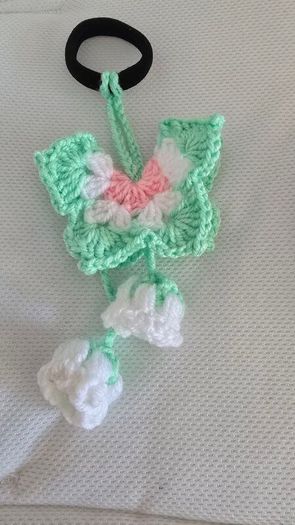 Hair Tie  #crochethairtie  #scrunchie #crochetaccessories #girlaccessories  #hairaccessories  #fashionaccessories