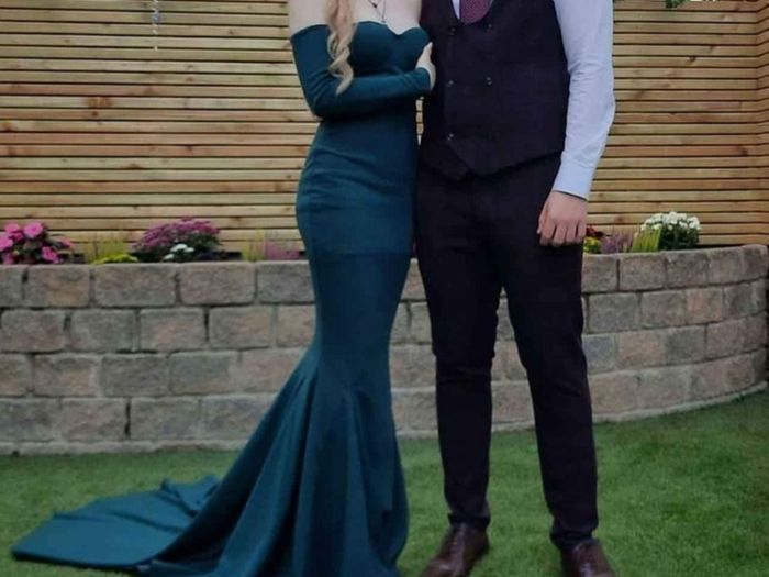 emerald Debs dress