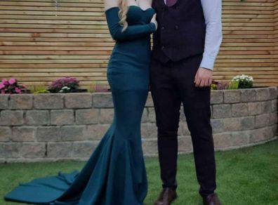 emerald Debs dress