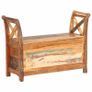 Hall Bench 103x33x72 cm Solid Reclaimed Wood Image 10