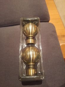 Antique Brass Coloured Ball Finials
