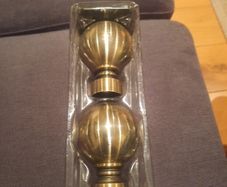 Antique Brass Coloured Ball Finials