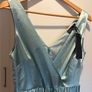 Dorothy Perkins LUXE Pleated Midi Dress  Sage Green Satin (Brand New With Tags Image 10