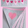 Love Hearts Bunting Image 4