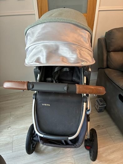 vista uppababy double buggy