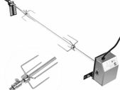 BRAND NEW Professional Barbecue with Motor Stainless steel grill skewer set suitable for Weber Spirit gas grill Spirit 200/300 series