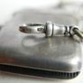 Antique Sterling Silver Vesta Match Case Pendant Necklace 46,86g Image 10