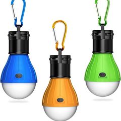 Camping Lights Tent Lights, Emergency Lights, Gifts for Kids, Waterproof LED Camping Lantern Light Bulb for Camping, Hiking, Fishing, Mountaineering, Power Cuts (FREE POSTAGE)