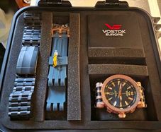 Vostok-Europe Energia Bronze watch .