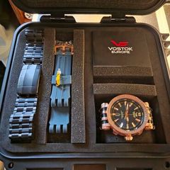 Vostok-Europe Energia Bronze watch .
