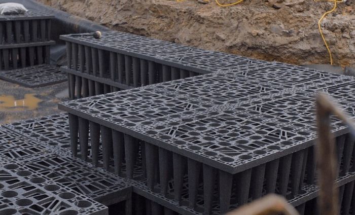 New Unused Soakaway Attenuation Crates 16m3 Volume