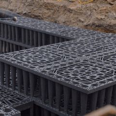 New Unused Soakaway Attenuation Crates 16m3 Volume