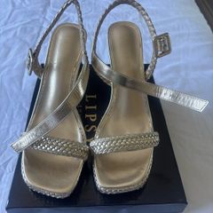 Lipsy Gold Heels