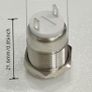 Set of 4, 12Mm Momentary High Round Metal (Silvery)  Push Button Switches for Car Start, Horn, Speaker, Bell... New. Image 2