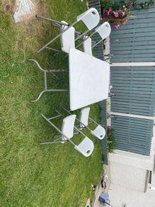 Outdoor 1x Table & 4 x Chairs Foldable type