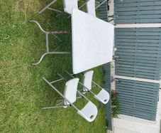 Outdoor 1x Table & 4 x Chairs Foldable type