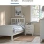 2 single beds with mattresses Image 3