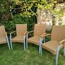 Garden seats x 4 Image 3