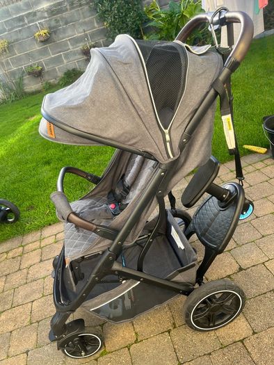 Stroller with buggy bored