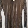 Brand New Black and Gold metallic effect dress Image 2