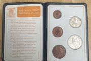 Britain's First Decimal Coins Set