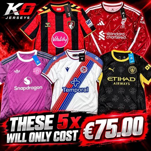 Premier League 26/27 Jerseys Mystery Parcel