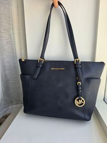 Genuine Michael Kors Navy Shoulder Bag