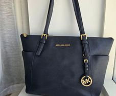 Genuine Michael Kors Navy Shoulder Bag