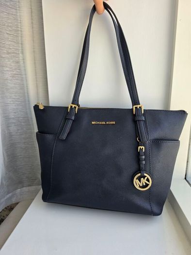 Genuine Michael Kors Navy Shoulder Bag
