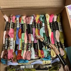 600 NEW DMC embroidery thread skeins Clearance