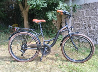LUCHS Dutch-style city bicycle (fully serviced, hardly used)