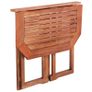 Piece Bistro Set Solid Acacia Wood Image 2
