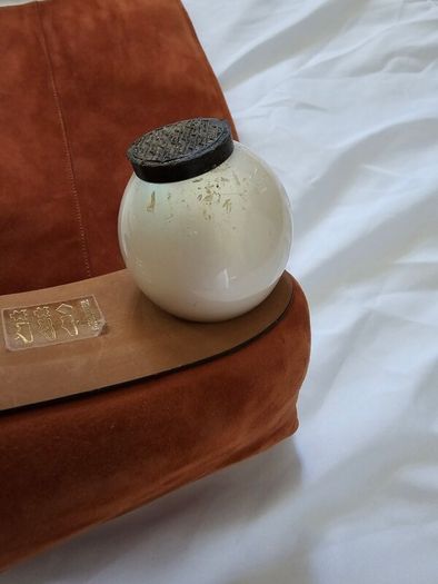Mother Of Pearl Suede Style Knee High Brown Boots