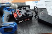BRAND NEW Electric Impact Wrench 21V Brushless Wrench Socket 4000mAh Li-ion Battery Hand Drill Installation Power Tools By PROSTORMER