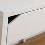Pair of IKEA SELJE Bedside Lockers White Metal Scandi Style Image 4