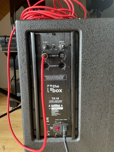 DJ PA system & lights