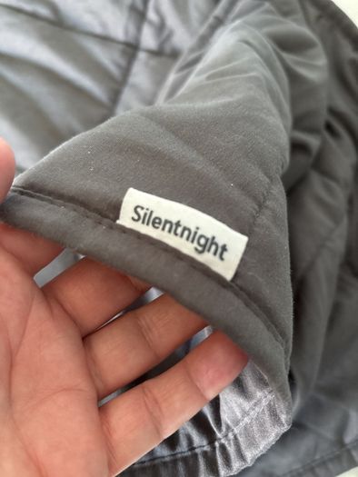 Silentnight Grey Weighted Blanket 6kg 125cm x 180cm single