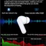 Wireless Earbud with Noise Cancelling & Smart LCD Screen Stereo HIFI Sound Image 7