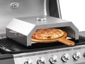 Pizza Oven with Ceramic Stone for Gas Charcoal BBQ