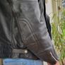 Vintage leather Bike Jacket Image 3