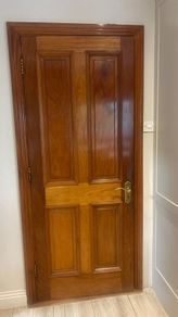 2 mahogany Internal doors