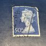 Queen Elizabeth II  50p stamp circa 1970's Image 2
