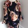 Joseph Ribkoff Beautiful Bell Sleeved Dress Size 12-14 Image 2